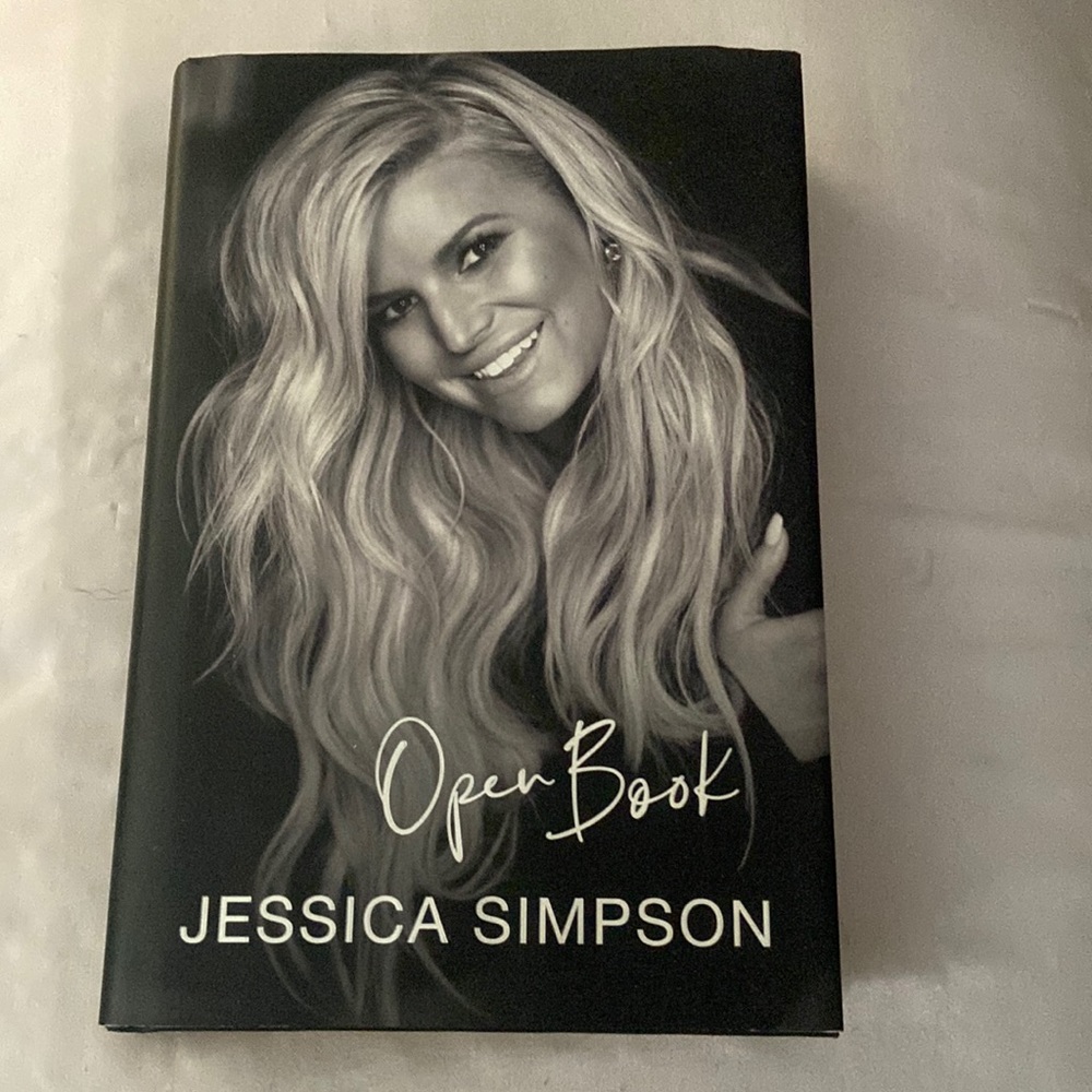 Open book by Jessica Simpson